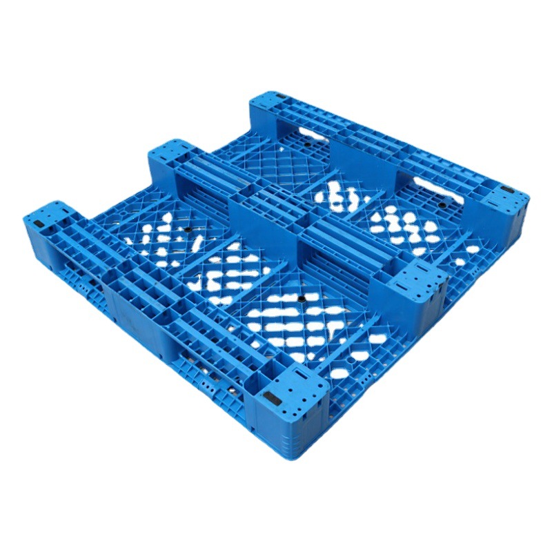 1212 grid Sichuan-shaped plastic pallet forklift storage turnover plastic pallet square Sichuan-shaped card pallet