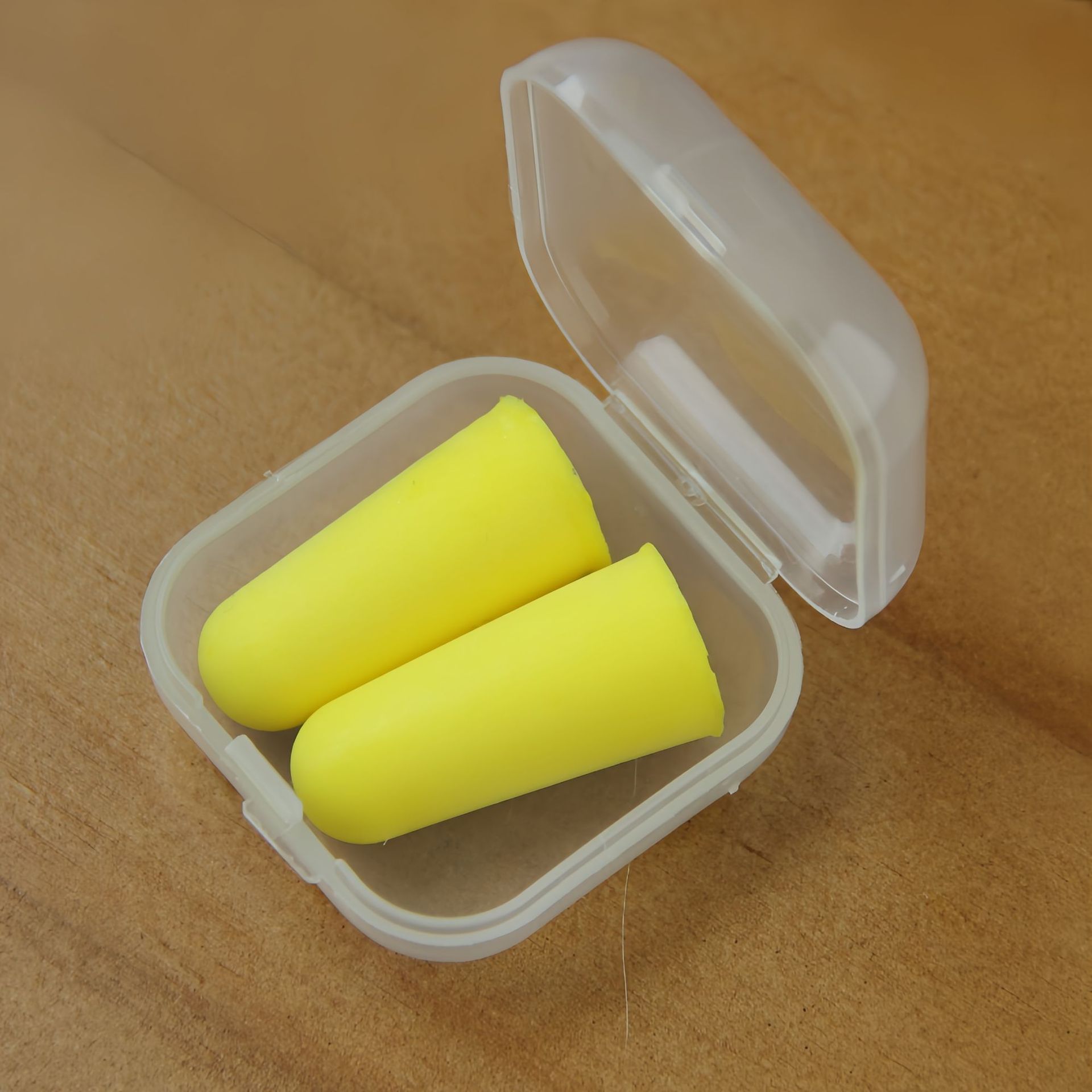 Picture of Manufacturers sleep sleep anti-noise learning noise reduction sound insulation slow rebound aviation factory protective sponge PU earplugs