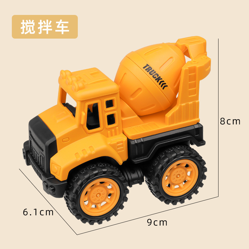 Picture of Cross-Border Children's Inertia Manual Simulation Engineering Vehicle Car Model Excavator Bulldozer Toy Street Stall Wholesale