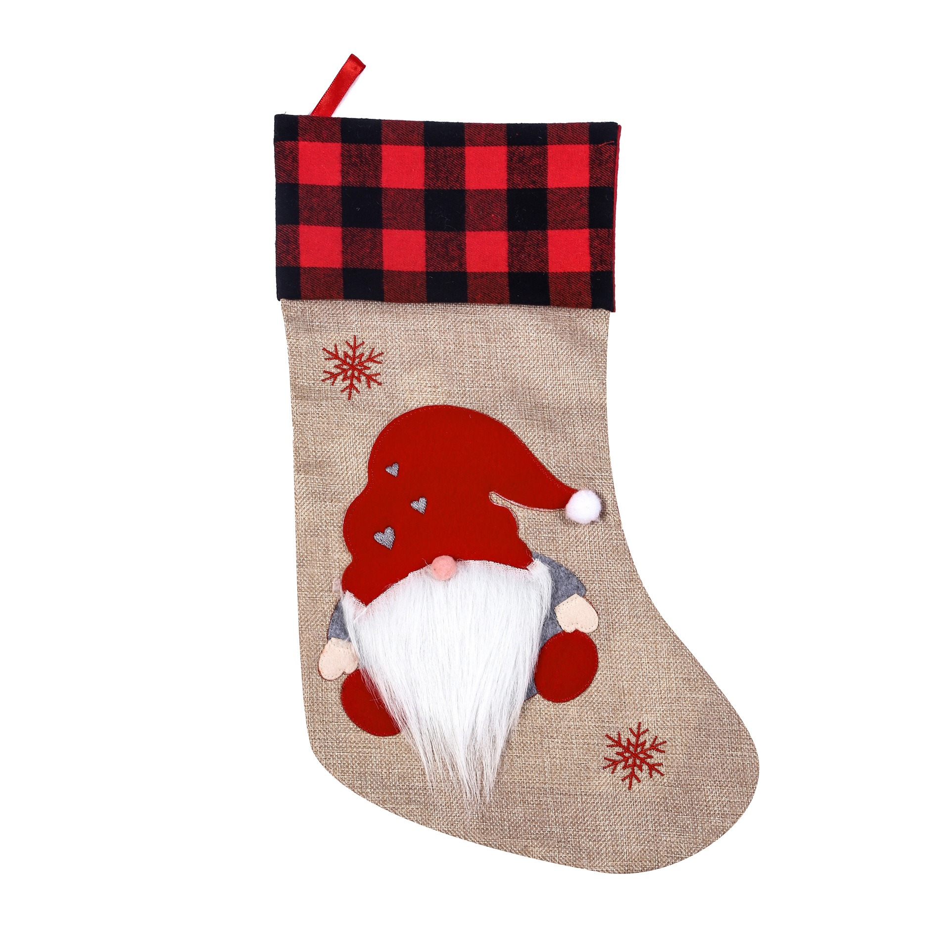 Picture of Christmas cross-border new Nordic style gnome Faceless Old man Christmas stocking gift bag Christmas decorations