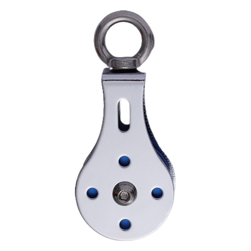 All metal pulley small pulley Crown block fitness bracket aluminum wheel rehabilitation training wheel Amazon
