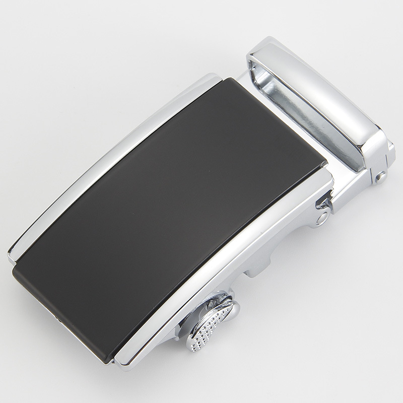 Guan Pin 3.5CM Men's Belt Buckle Automatic Buckle Belt Waist Head Men's Pants Head Business Casual Factory Outlet