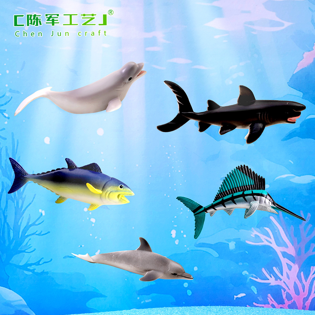 Picture of Micro landscape creative simulation marine animal doll aquarium fish tank DIY landscape decoration accessories small ornaments