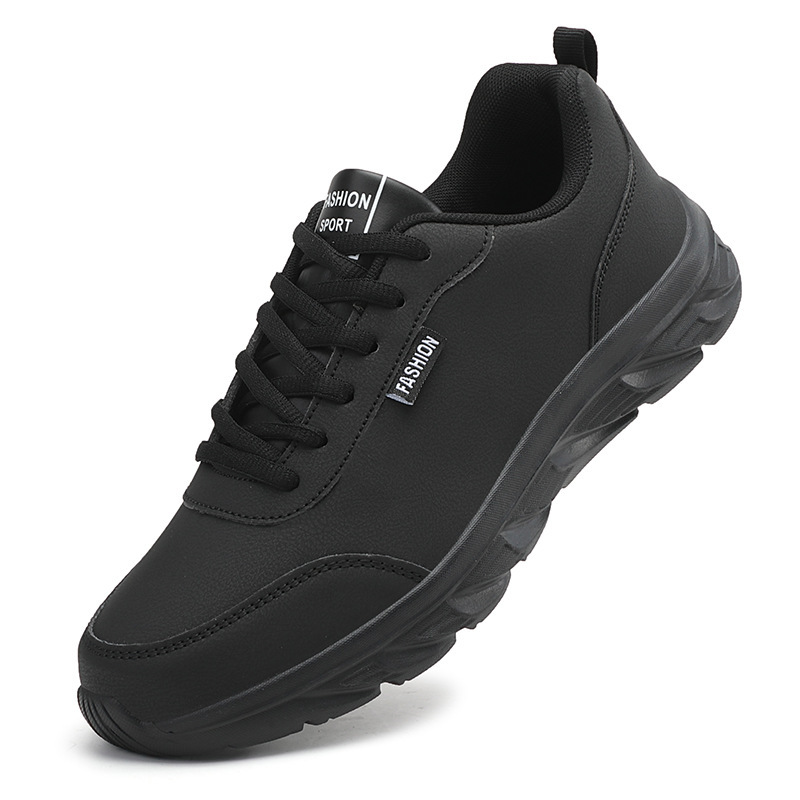 Daifa Casual Slip-on Men's Shoes Summer Breathable sneaker Outer Wear Black Shoes Foreign Trade plus size Running Shoes for Men