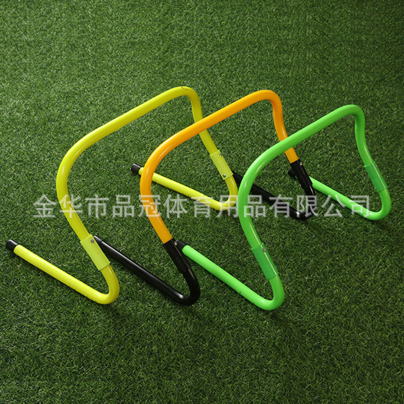 Hurdle frame soft track and field foldable hurdle children's hurdle frame with 5 sets of football training small hurdles