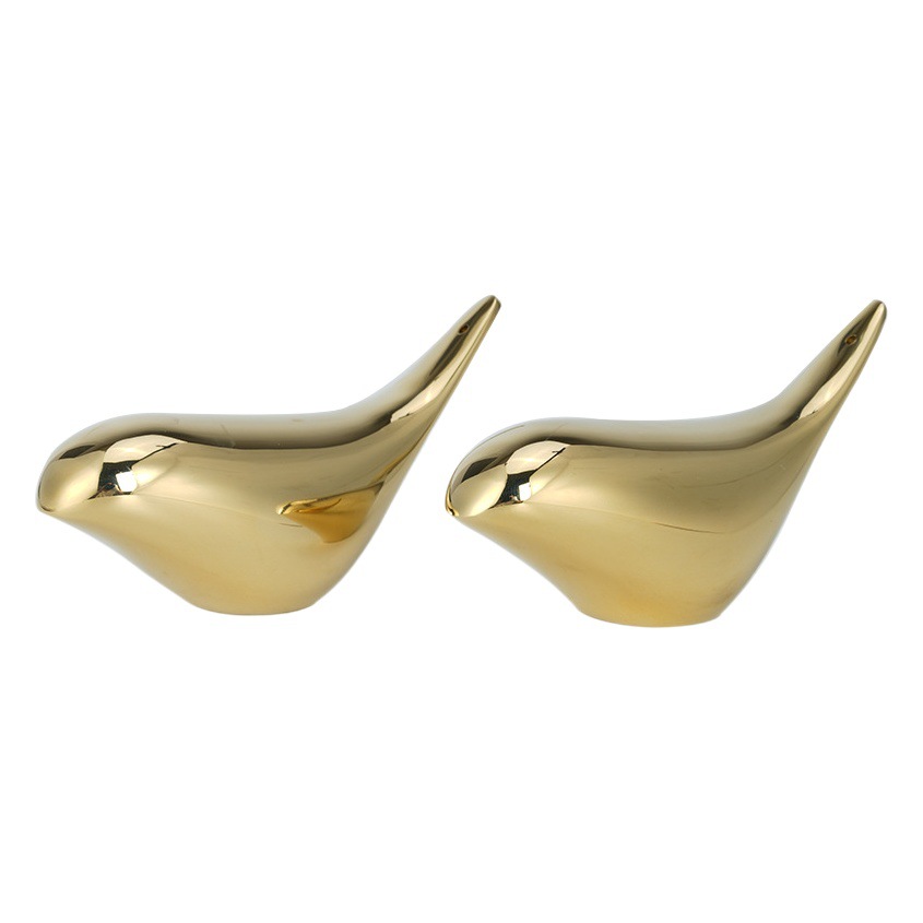 Nordic Brass Bird Ornaments Creative Pluggable Fragrance Home Decorations Fragrance Pluggable Ornaments Wholesale