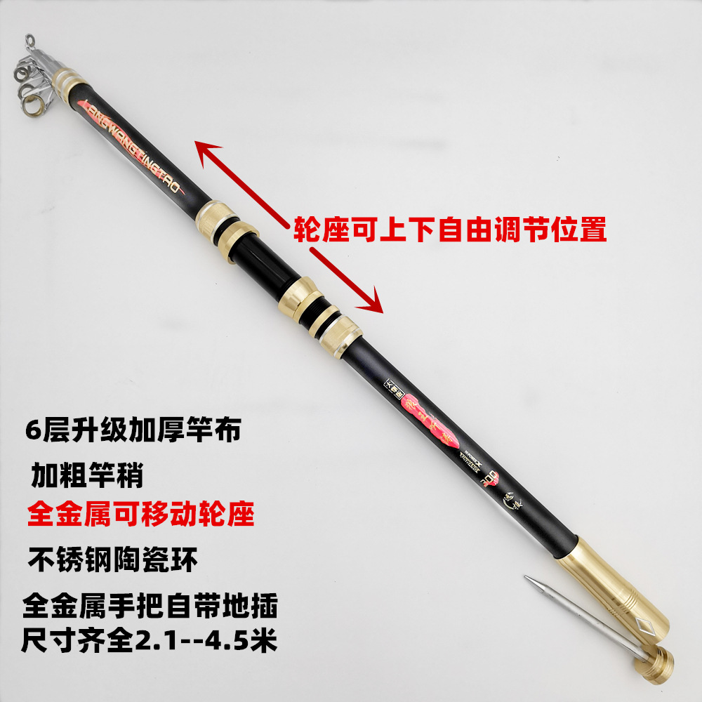 Picture of Sea rod fishing rod wholesale long throw rod fishing rod sea rod full set fishing rod suit fishing gear fishing rod cross-border fishing gear rice