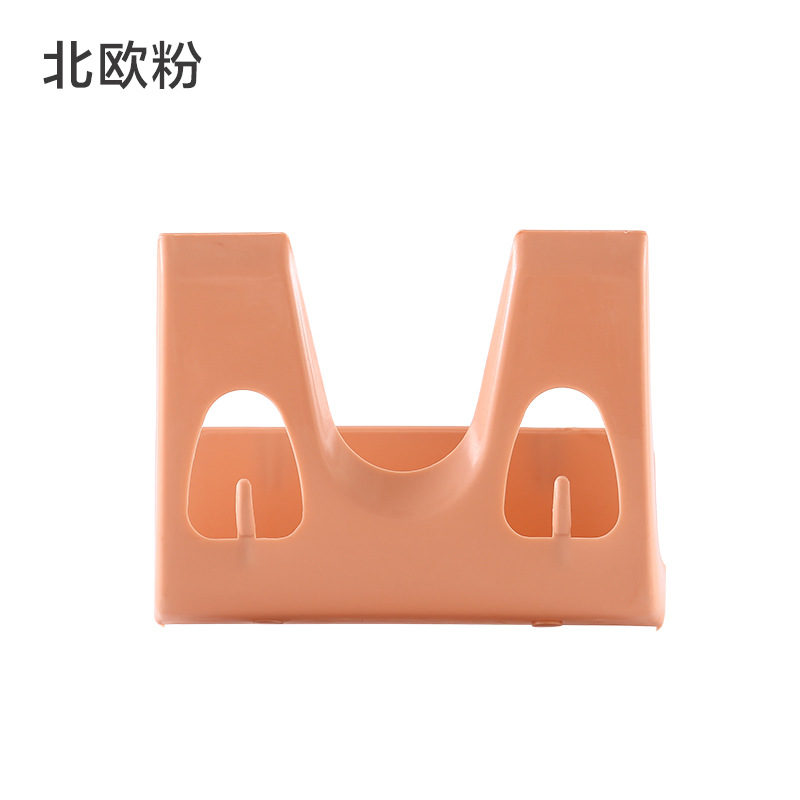 Picture of Simple Pot Cover Rack Storage Rack Kitchen Multifunctional Wall Hanging Palette Rack Nail-free Hole-free Hook Kitchen Rack