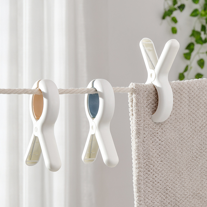 Picture of A3158 3 Pack Drying Sheet Clothes Clip Household Quilt Clip Drying Clip Plastic Clip Fixed Windproof Quilt Clip