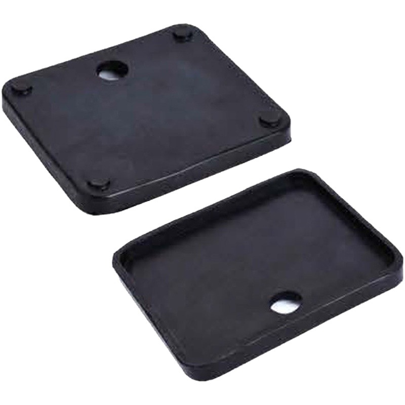 Fitness Equipment Accessories Foot Pads, Protective Pads for Fitness Equipment, Round Foot Shock-Absorbing Pads, Plastic Floor Anti-Slip Shock-Absorbing Pads