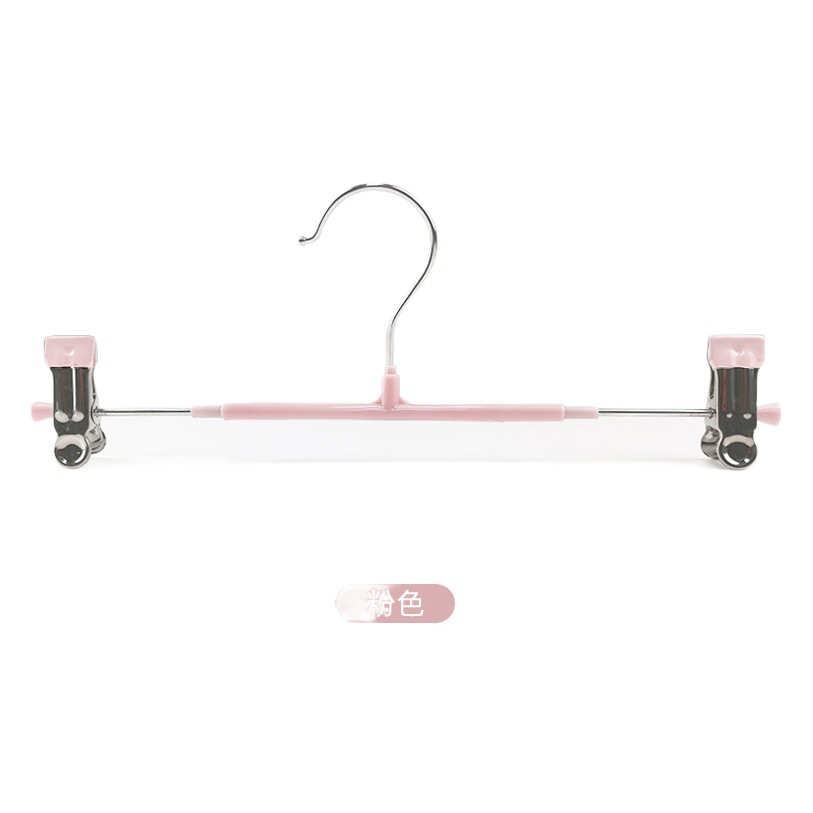 Trouser Rack Clip Pants Special Storage Artifact Household Seamless jk Hanger Clothes Hanging Stainless Steel Skirt Clip Drying Trouser Clip
