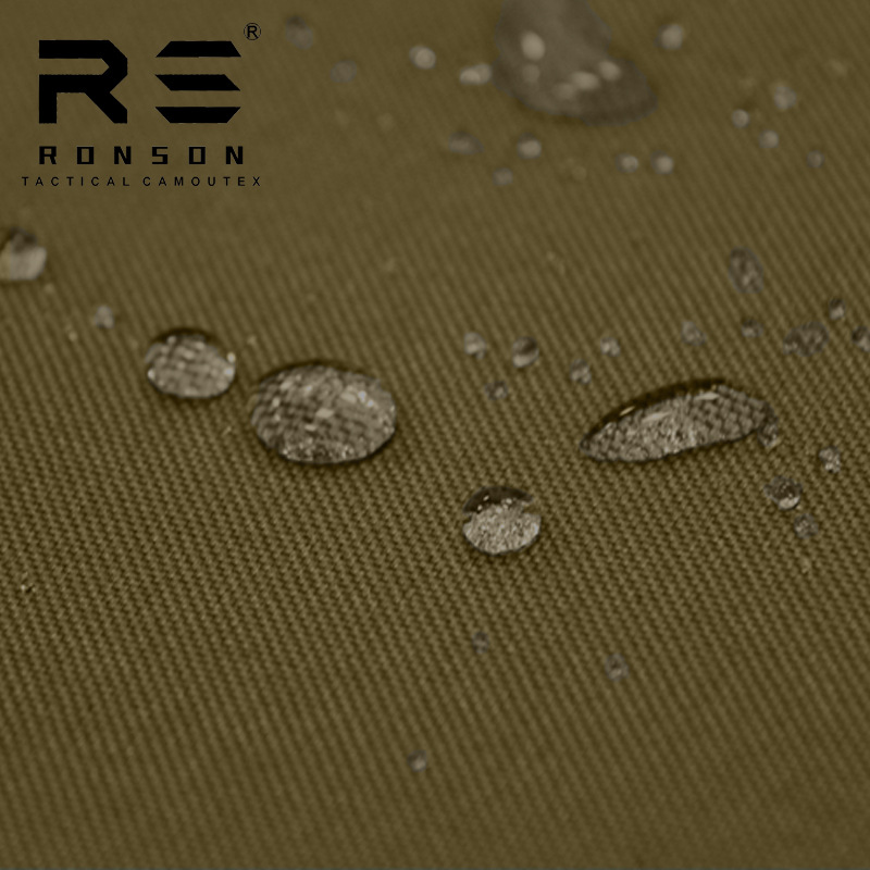 Picture of Rongsheng in stock Fluorescent Orange Orange 1000D Polyester Vacated Silk Fabric Wear-resistant High Strength Waterproof PU Oxford Fabric
