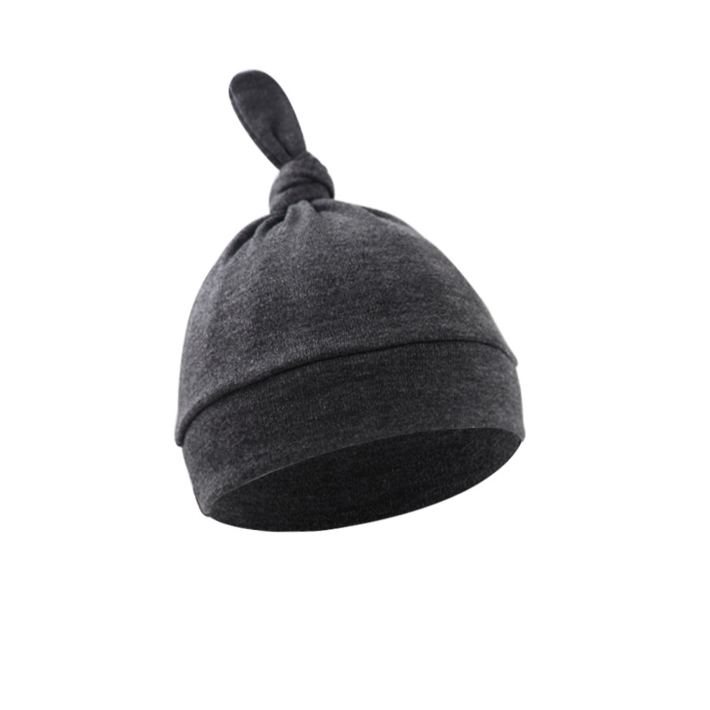 Picture of 2023 foreign trade baby pacifier hat single layer baby chirp hat baby tail hat children pullover hat