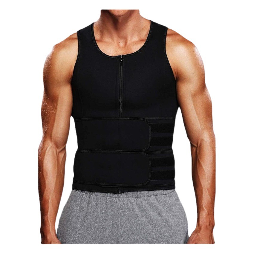 Amazon Men's Sports Body Shaper Neoprene Belly Tinker Vest Blast Sweatshirt Fitness Tuff