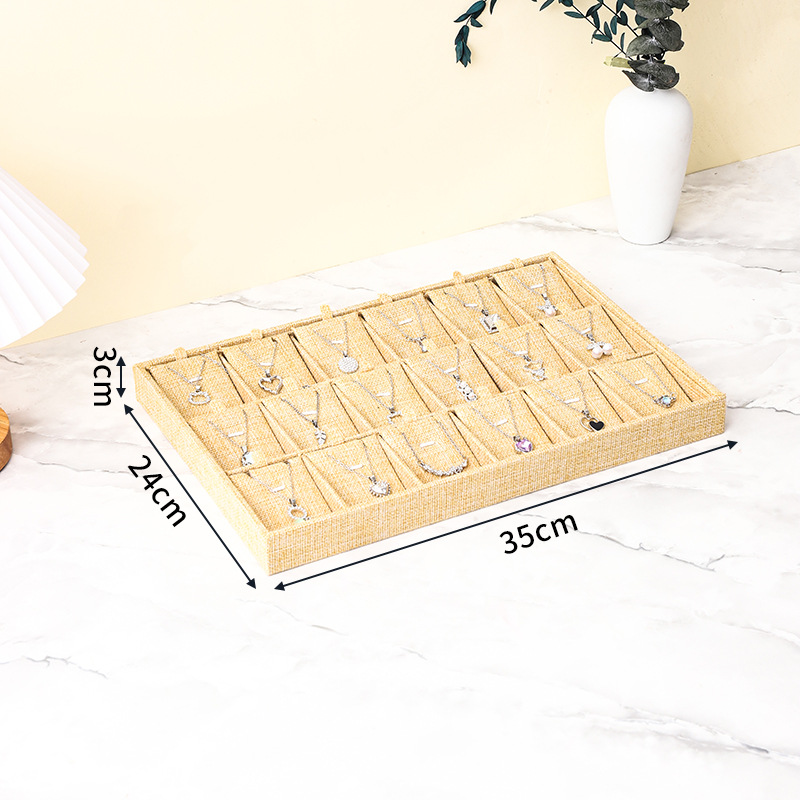 Picture of Jewelry Display Tray Advanced Necklace Rack Ring Handstring Box Bracelet Earrings Stall Bracelet Jewelry Jewelry Disc