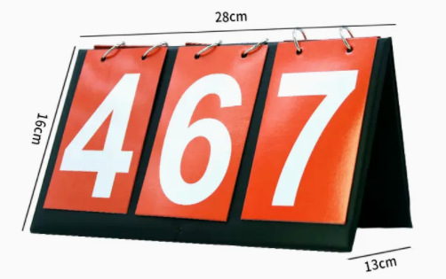 Picture of Competition Scoreboard Three-Digit Football Multi-Functional Basketball Scoreboard Table Tennis Scorer Four-Digit Scoreboard
