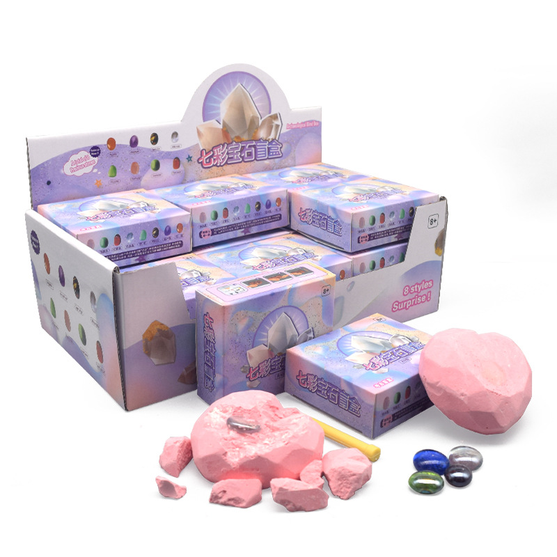 Picture of Cross-border Archaeological Digging Blind Box Dinosaur Digging Treasure Toy Model Digging Archaeological Toys Dinosaur Eggs Archaeological Digging Treasure