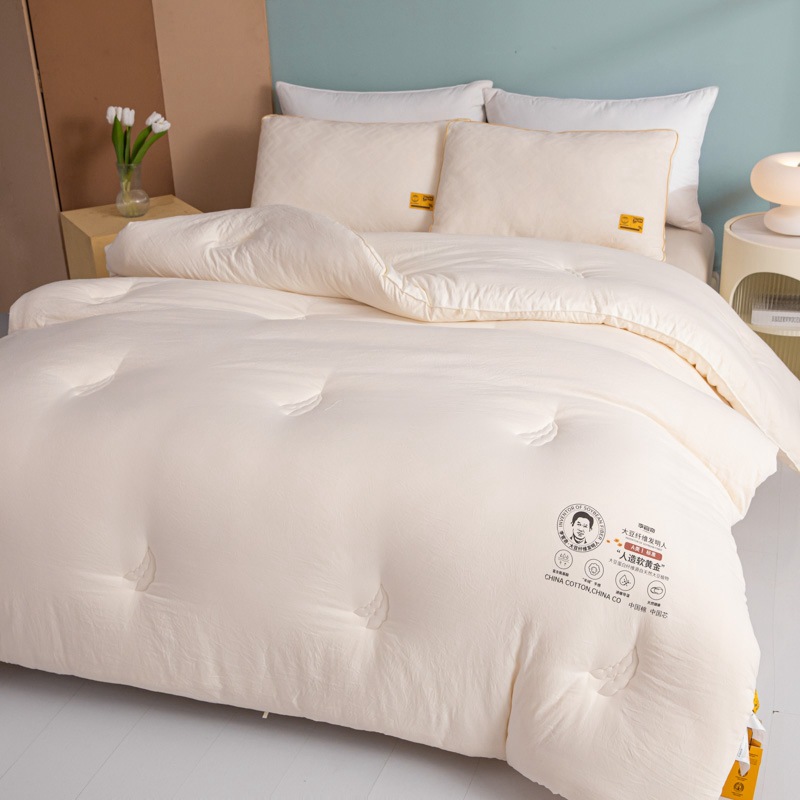 Picture of Class A Li Guanqi Soybean Quilt Thickened Warm Winter Quilt Core Spring and Autumn Quilt Four Seasons Universal Summer Quilt