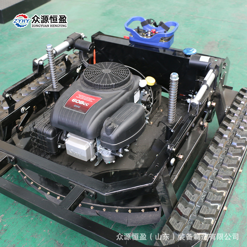 Self-Propelled Lawn Mower, Tracked Lawn Mower, Exported to Russia, Automatic Obstacle Avoidance Lawn Mower, Remote Control Lawn Mower