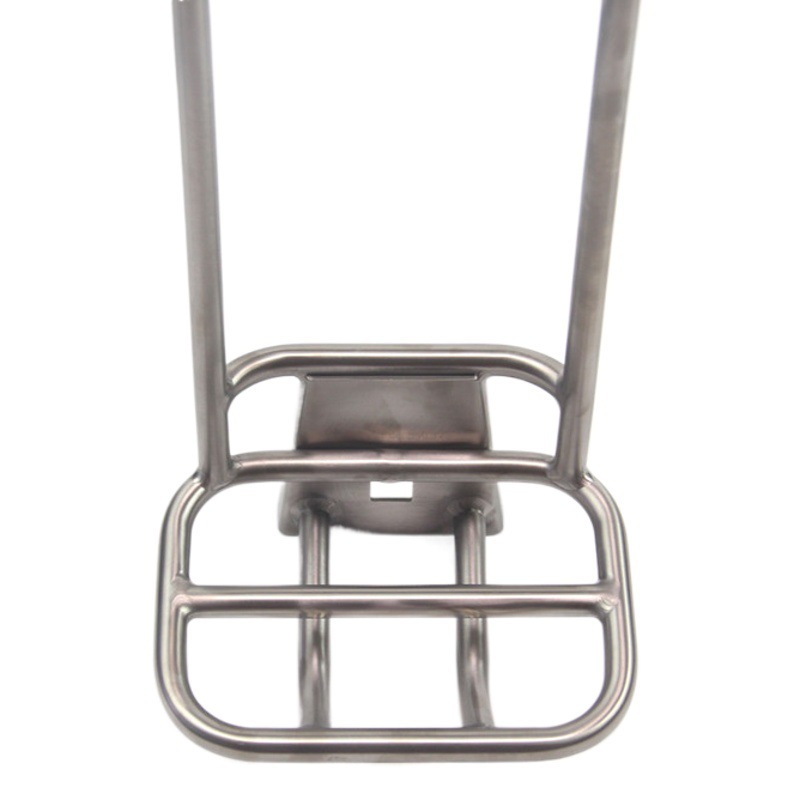 Suitable for Brompton Foldableing Bicycle Xiaobu t Titanium Alloy Front Shelf Easy-To-Wheel Lightweight