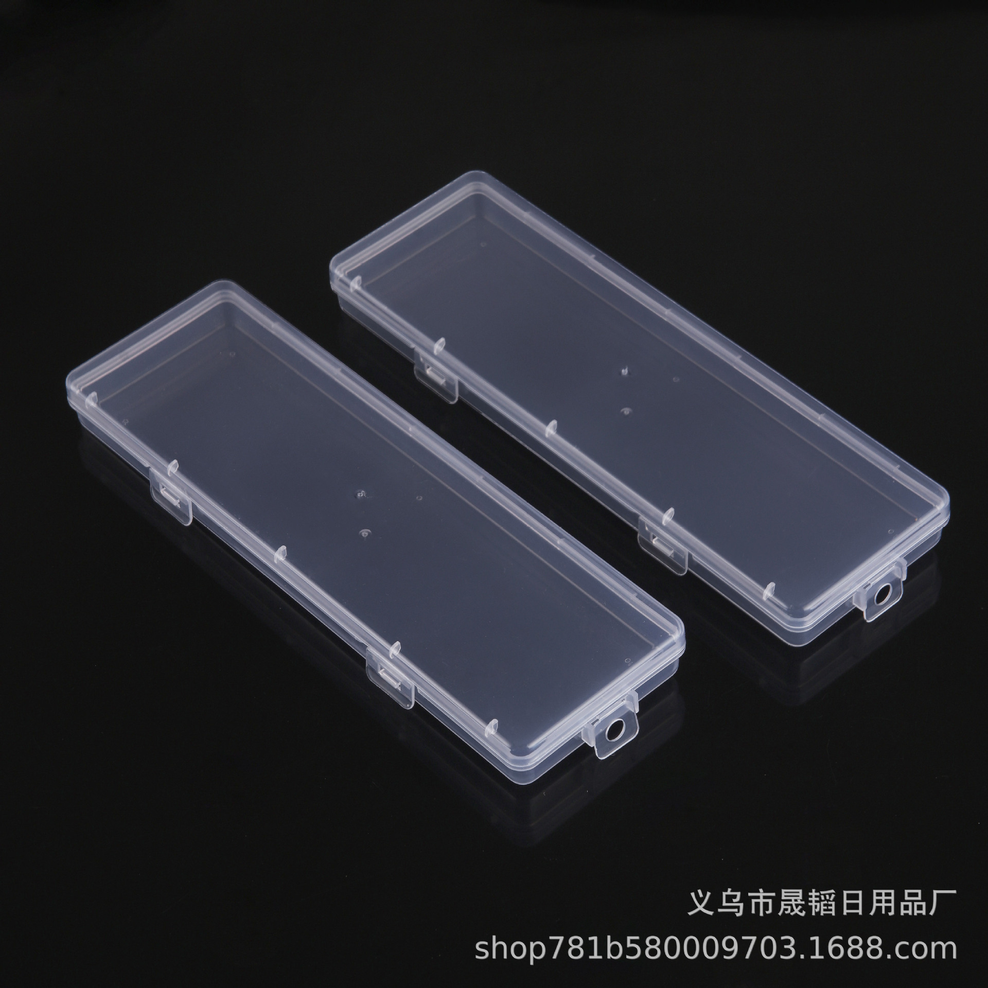 Rectangular Gouache Paintbrush Accessories Storage Box Fishing Tackle Stationery Dustproof Packaging Box Screws Parts Plastic Storage Box
