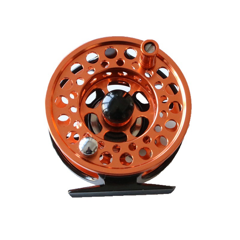 Picture of Cross-border fly fishing wheel FLY REEL machine plus CNC fly wheel front wheel 3 bearing LARGE ARBOR fishing wheel