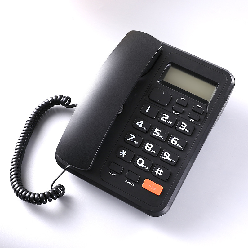 Factory English Machine Amazon Hot Selling Telephone Button Telephone Home Office Telephone