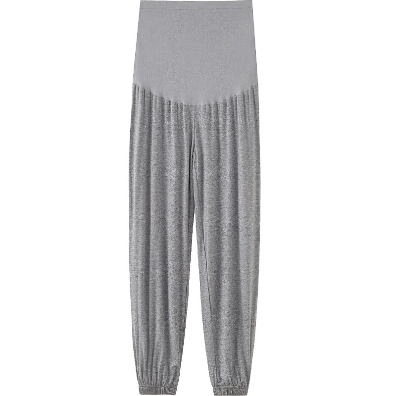 Picture of Maternity Pants, Fashionable Outerwear, Large Size Wide-Leg Belly-Supporting Leggings for Pregnancy, Summer Thin Style for Spring and Summer