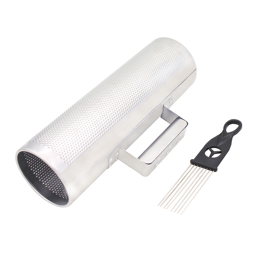 Picture of Cross-Border Metal Shaving Tube Frog Shaving Tube Percussion Instrument Shaving Frog Professional Performance Accompaniment Aluminum Sand Tube Wholesale