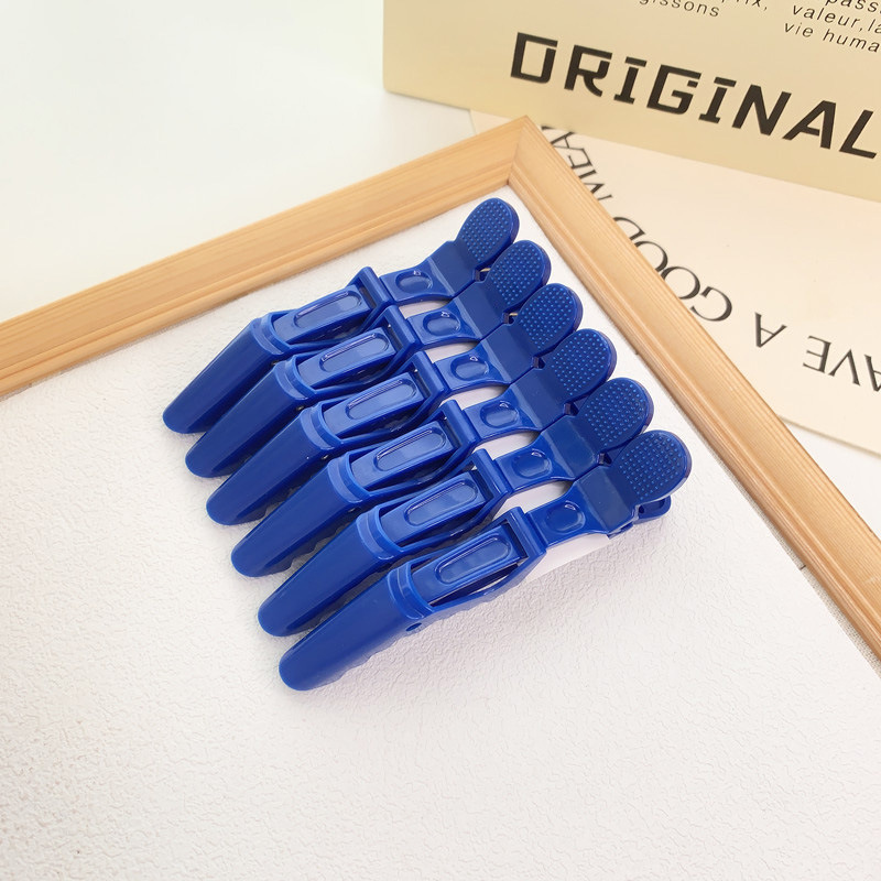 Picture of Multi-functional hair styling clip positioning partition alligator clip long mouth clip crane mouth clip curly hair stylist's choice