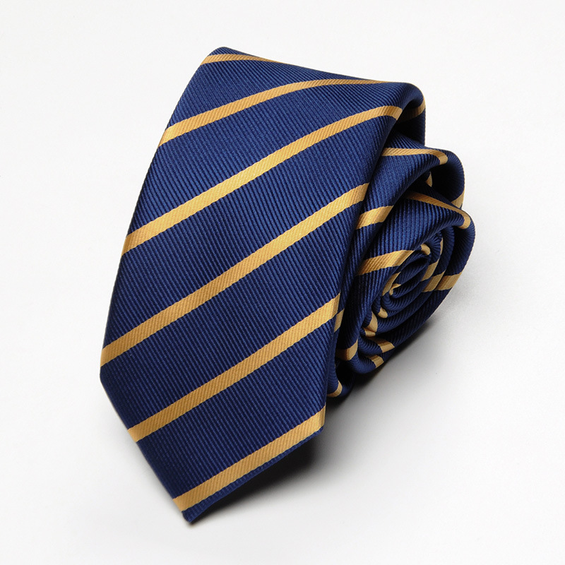Picture of Tie 6cm Men's Striped Formal Business Professional Black Tie Team Wedding Red Tie Manufacturer Wholesale
