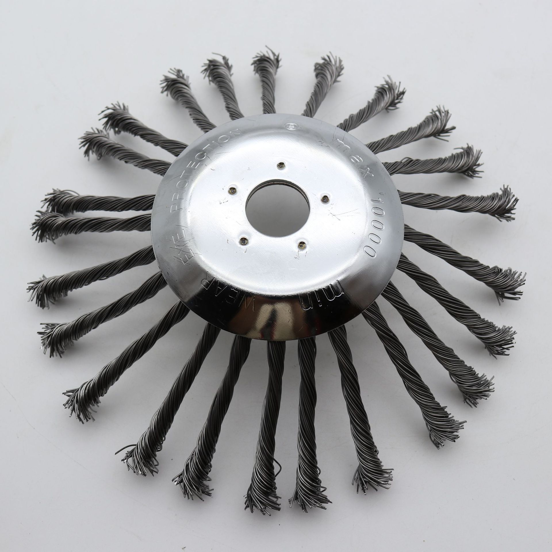 Lawn mower lawn mower head twist wire bowl type steel wire rust removal grass head weeding head lawn mower brush cutter accessories