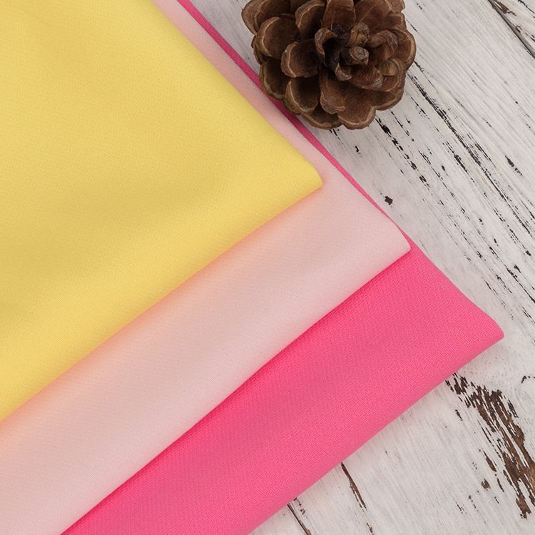 Picture of Double-Layer Four-Way Stretch Woven Fabric, Workwear All-Polyester Shirt, Women's Vest Fabric, Sexy Camisole Dress Pajama Fabric