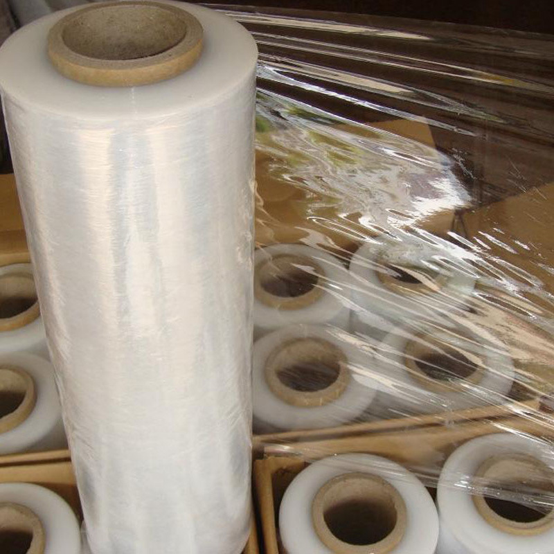 Picture of Stretch Film Pe Packaging Film 50cm Wide Pallet Packaging Stretch Film Logistics Packaging Film Cling Film Waterproof and Dustproof