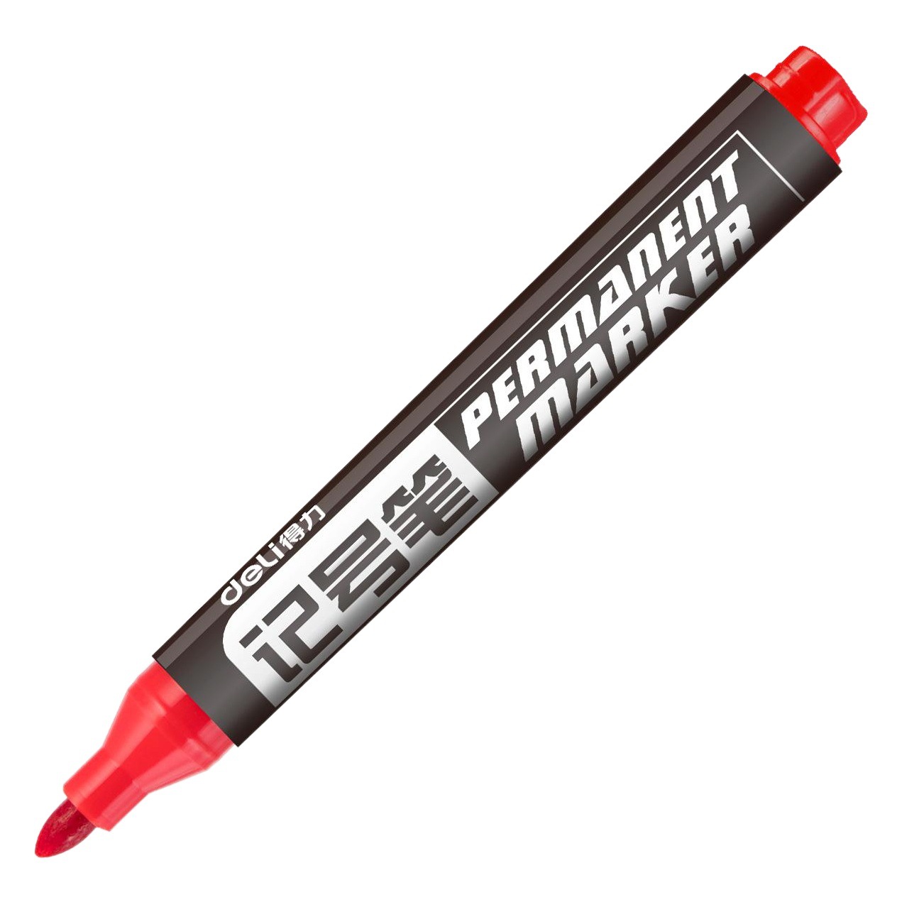 Deli Marker 6881 Large Head Oily Marker Cd Disc Pen Hook Line Pen Stationery Wholesale Graffiti