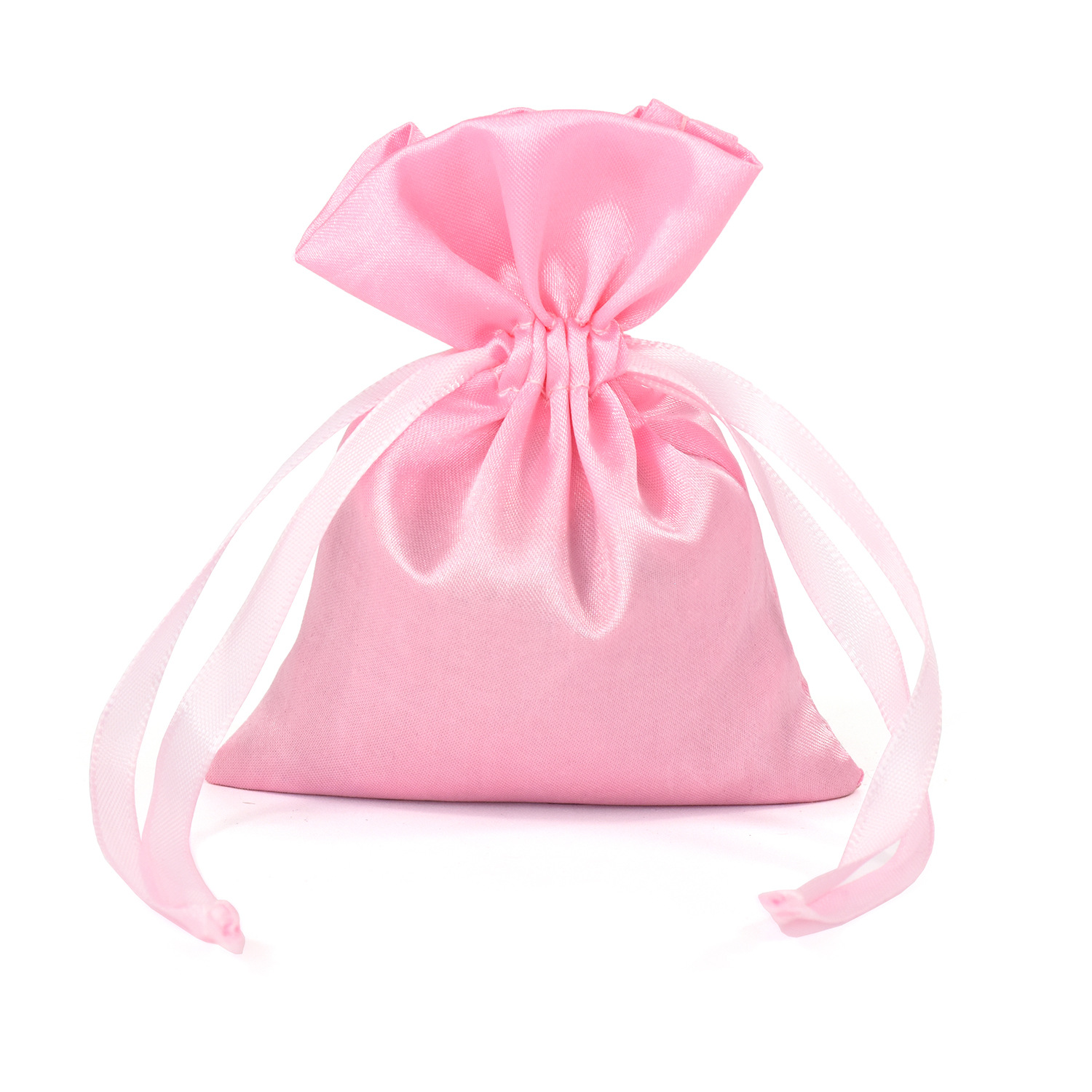 Picture of Factory direct satin bunched drawstring bag satin bunched cloth bag jewelry storage bag small objects dustproof jewelry bag