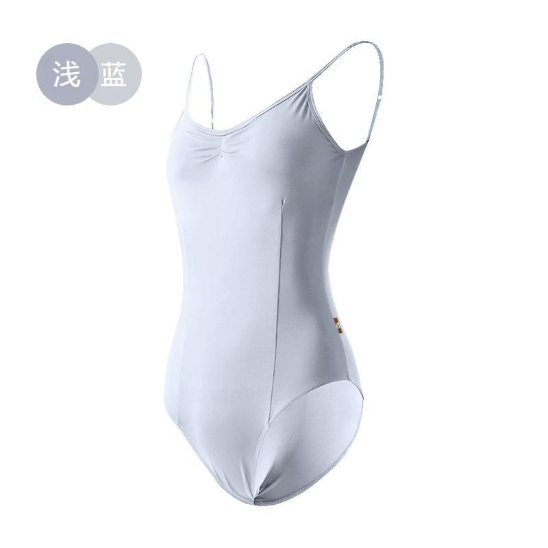 Picture of Jasmine Dance Suit Gymnastics Suit Female Adult Art Test Sling High Hip Body Suit Ballet Training Suit Waist Sling
