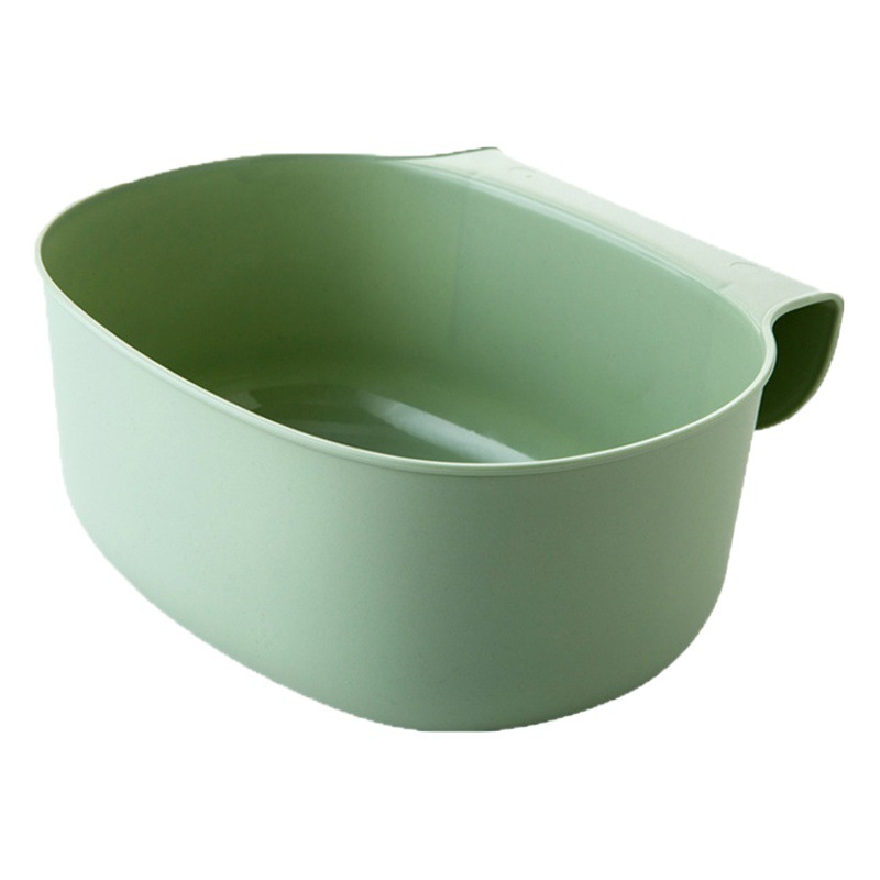 Kitchen hanging large trash can cabinet door buckle garbage basin creative home desktop sundries storage basket wholesale
