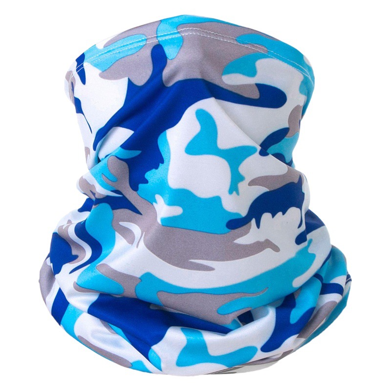 Picture of Men's and Women's Outdoor Camouflage Neck Cover Summer Sun Protection Ice Silk Scarf Outdoor Fishing Magic Face Towel Mask Comfortable and Breathable