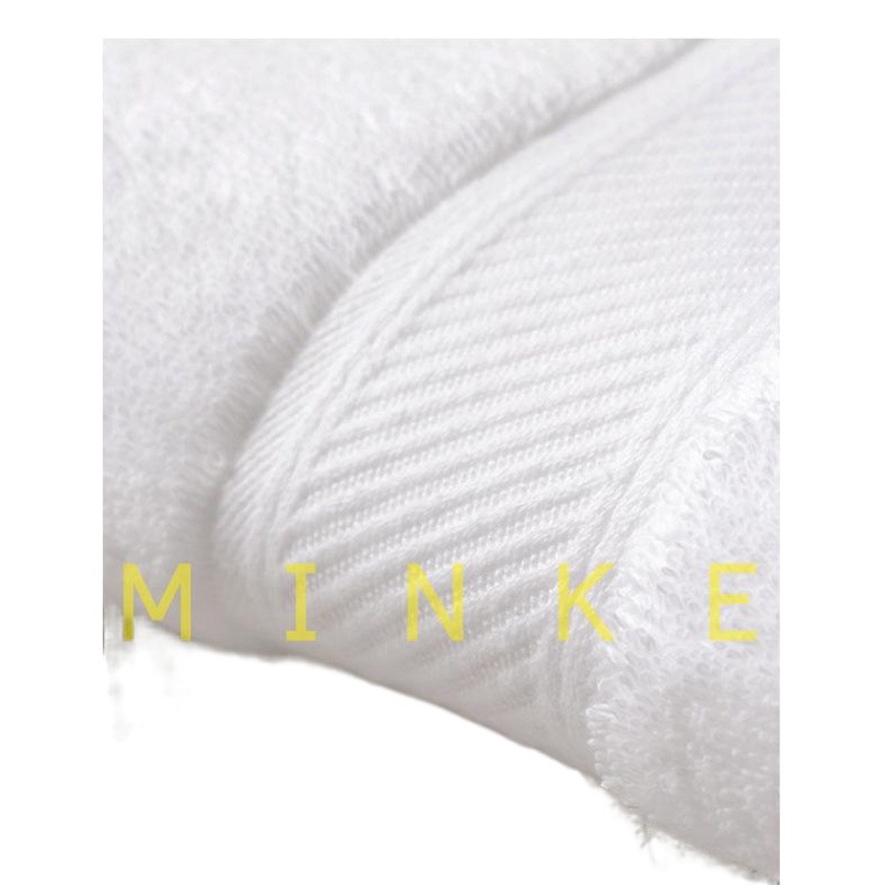 Five-star hotel bath towel hotel homestay long staple cotton white square towel wool face towel for more than 1500 rooms