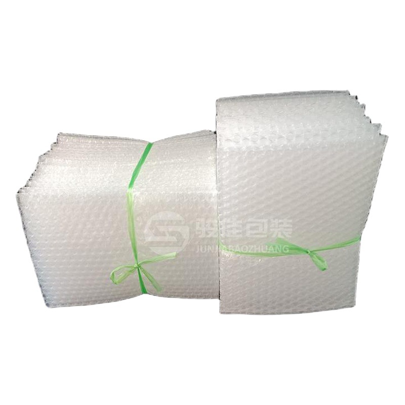 Freshly Made 4*25cm Double-Layer Bubble Bags, Transparent Bubble Film Bags, Thickened Foam Bags, Shock-Proof Small Bubbles