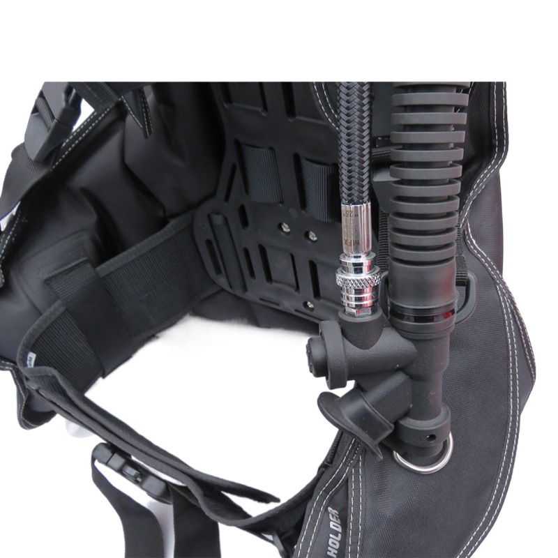 Scuba diving back flying side hanging jacket BCD low pressure charging exhaust valve K-shaped valve exhaust valve technical diving deep diving