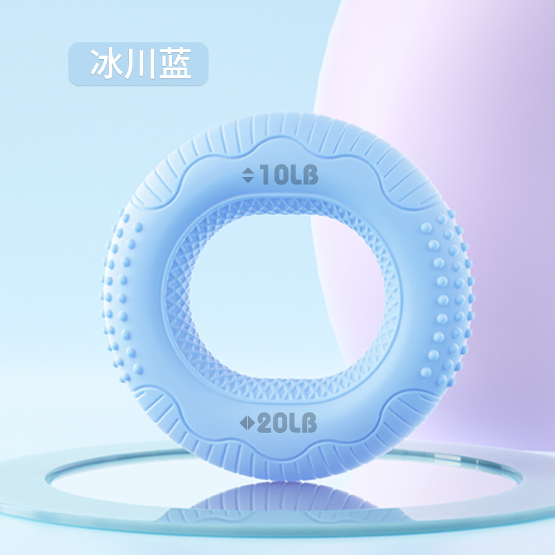 Picture of Grip ring double strength professional exercise hand strength arm hand strength rehabilitation training massage silicone grip