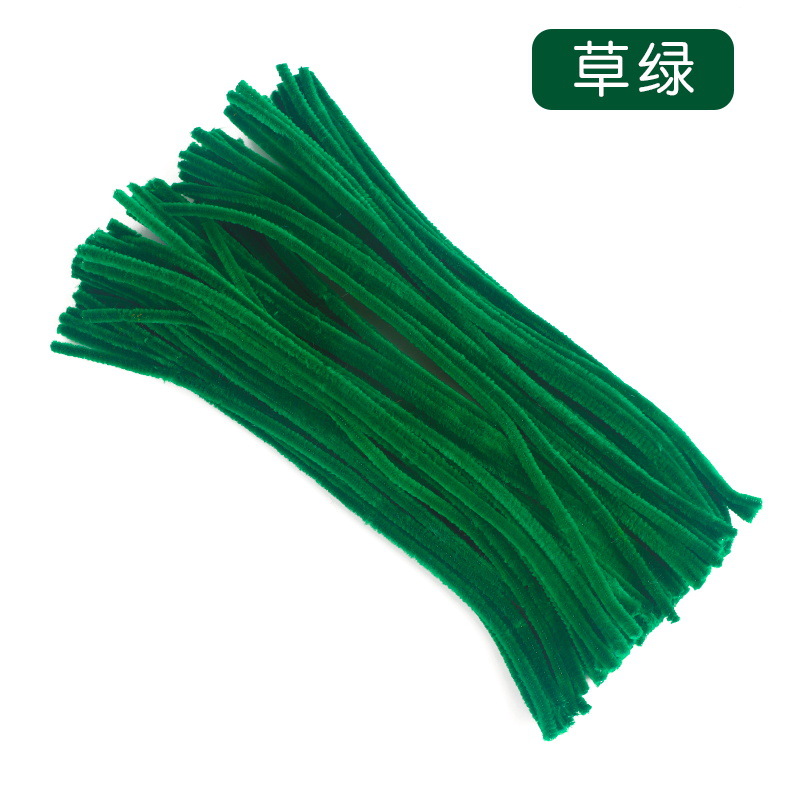 Picture of Children's puzzle twist bar environmental protection color wool wool root plush DIY kindergarten handmade beautiful Labor materials
