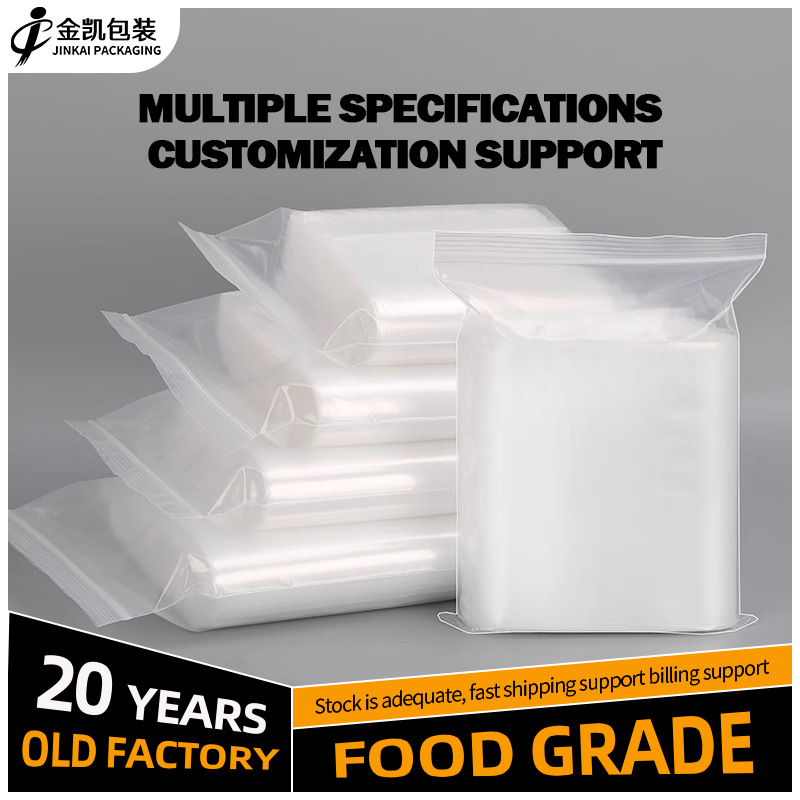 Plastic Ziploc Bag Jewelry, Daily Necessities Packaging Bag
