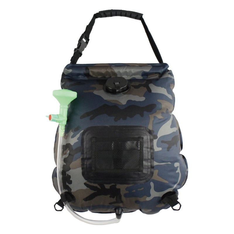 Outdoor Solar Convenient 20L Shower Bag Camping Folding Water Storage Bag Amazon Camping Bath Bath Bag