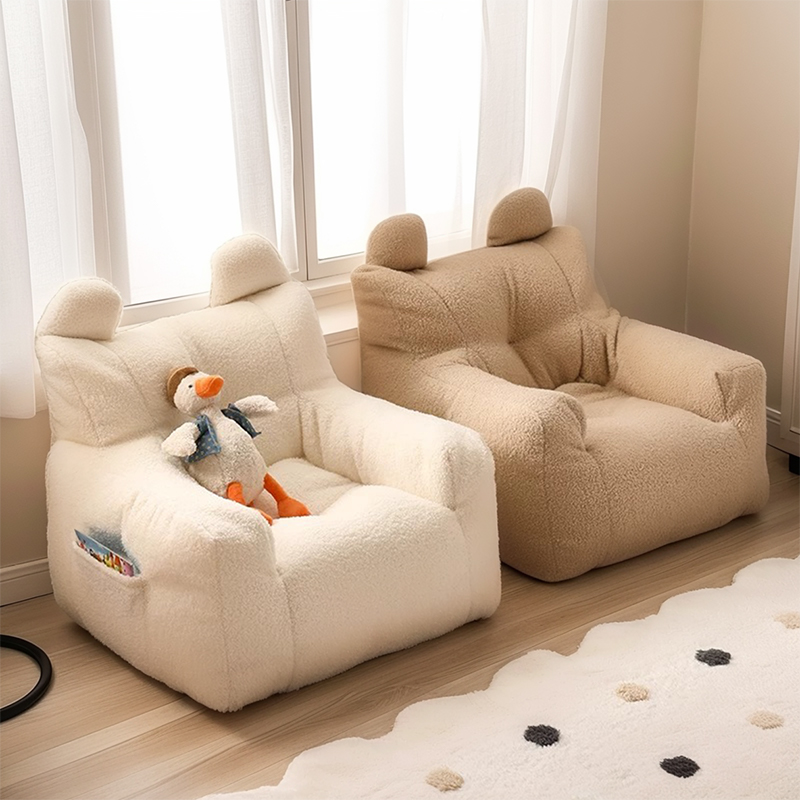 Children's lazy sofa mini baby sofa chair cute baby care feeding lounger