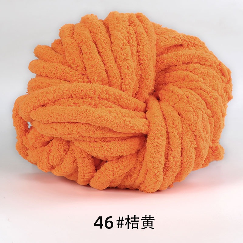 Picture of Extra Thick Ice Stick Cat Tail Thread Wholesale Sausage Wool Handmade DIY Cushion Blanket Cat Nest Big Tree Sweater Decoration