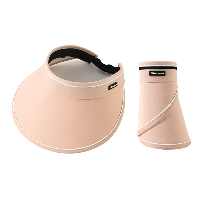Picture of Sun hat foldable sun hat outdoor riding Women's Big brim empty top cycling sun protection fisherman sun hat