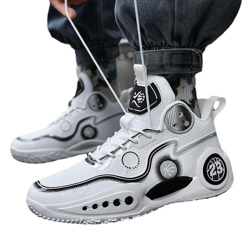 Outdoor basketball shoes men's way Phantom Youth student sneaker combat sneakers children's fashion mesh Women's